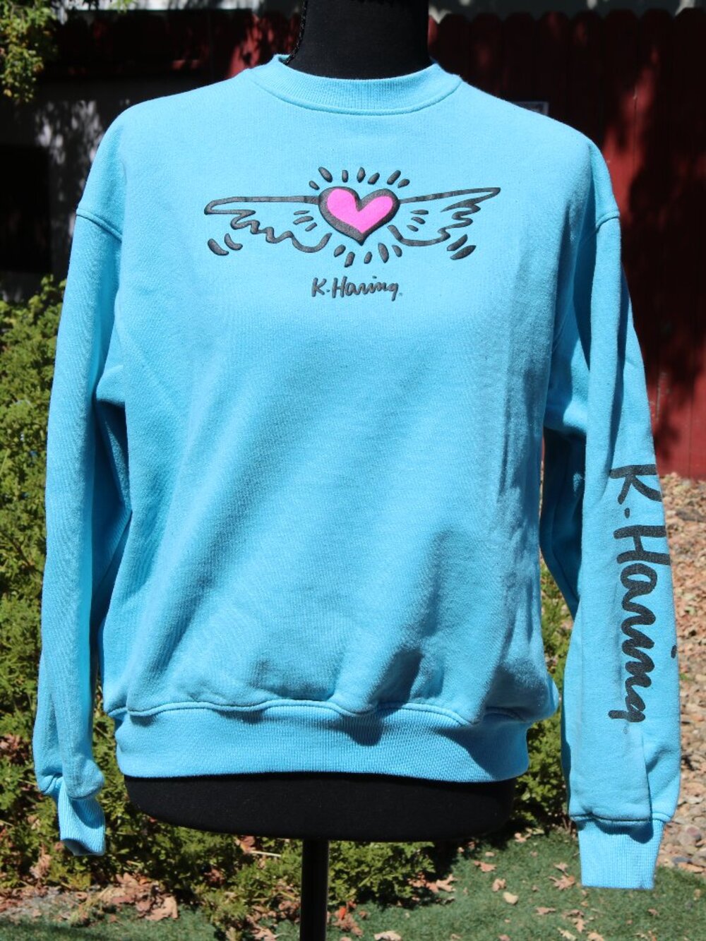 Keith Haring graphic crewneck sweatshirt